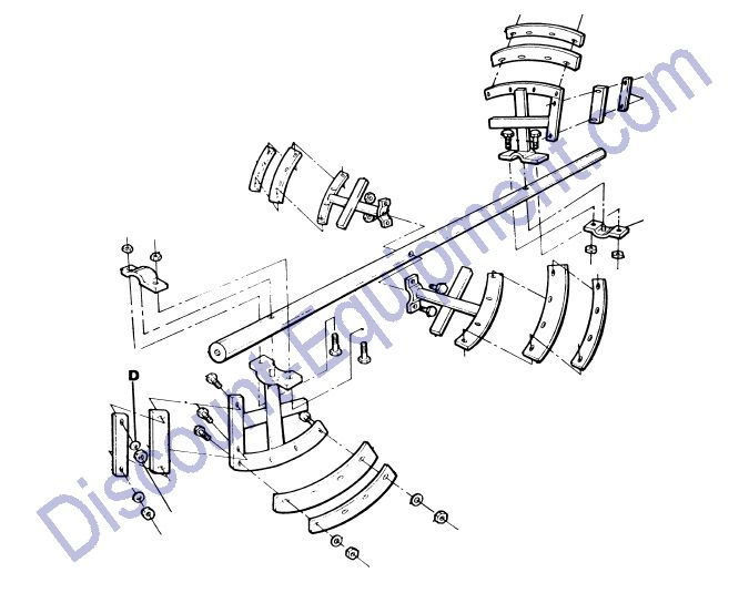 Paddle Blades Assembly